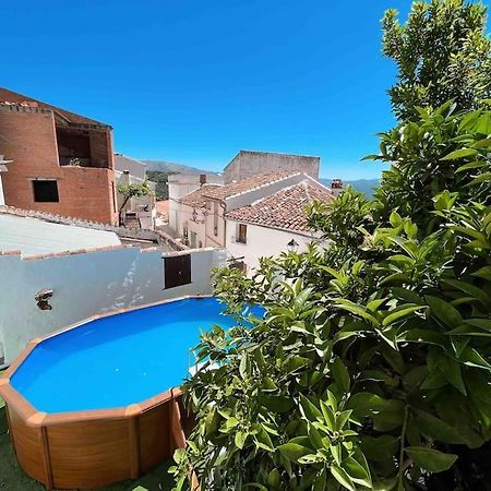 La Palmera. Casa Rural Con Piscina Privada. Villa Benadalid Bagian luar foto