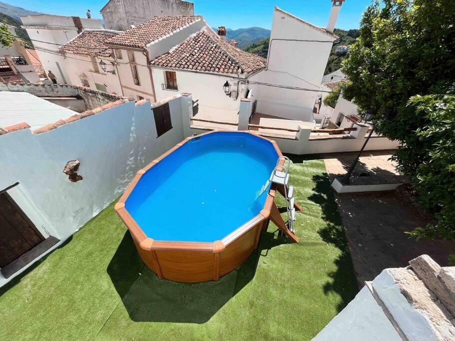 La Palmera. Casa Rural Con Piscina Privada. Villa Benadalid Bagian luar foto