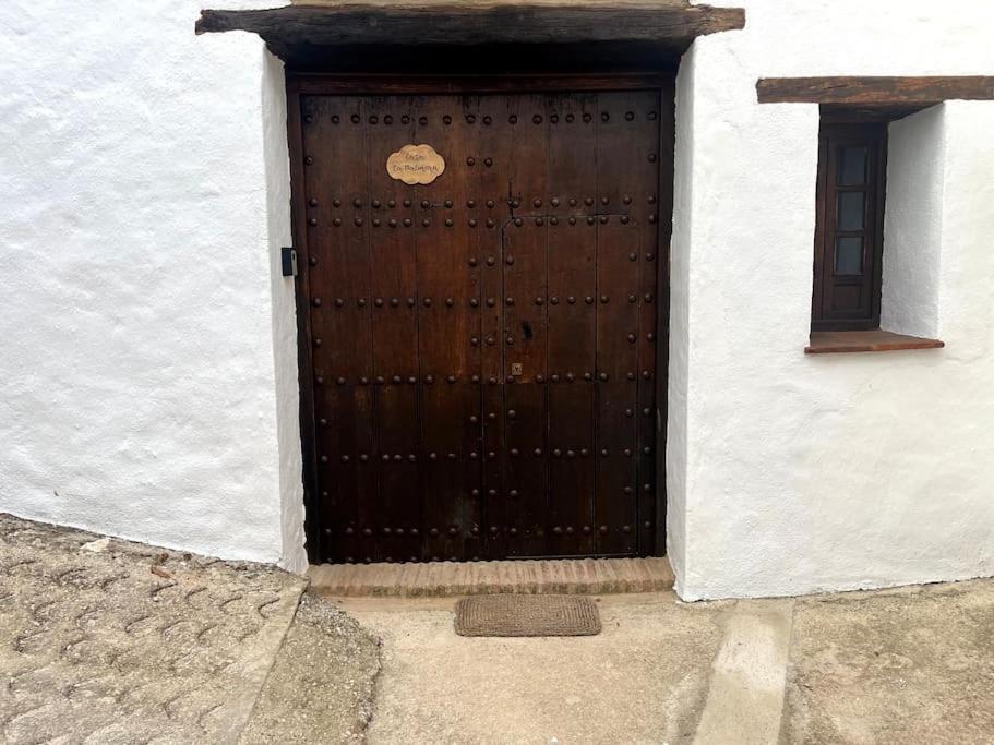 La Palmera. Casa Rural Con Piscina Privada. Villa Benadalid Bagian luar foto