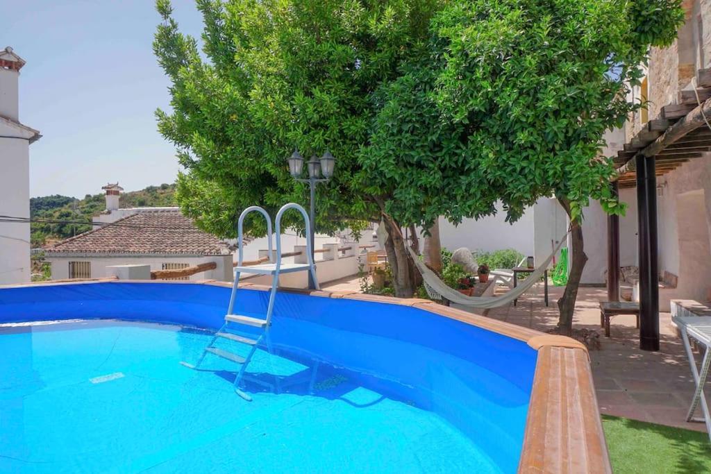 La Palmera. Casa Rural Con Piscina Privada. Benadalid Bagian luar foto