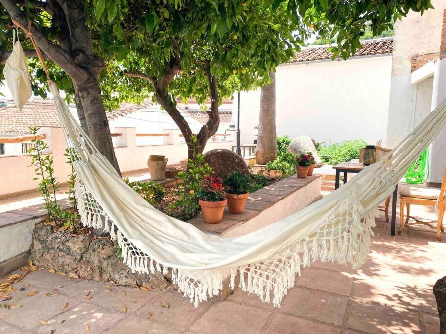 La Palmera. Casa Rural Con Piscina Privada. Villa Benadalid Bagian luar foto